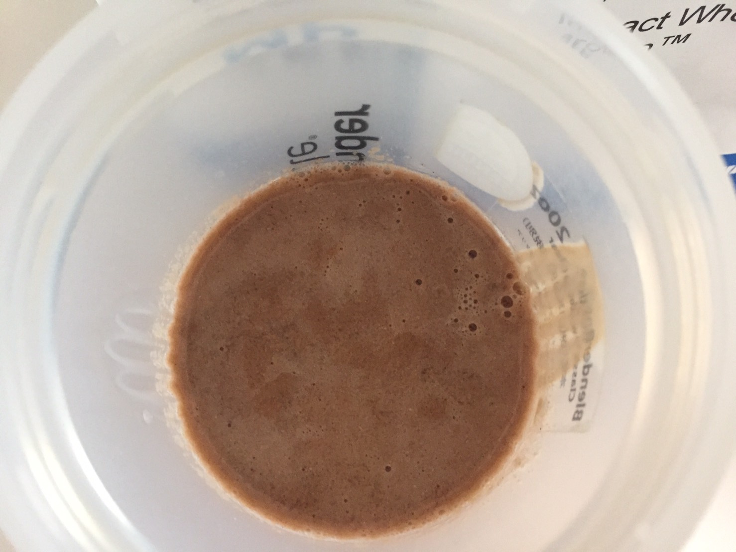 Neapolitan Flavour(ナポリタン味)を水に溶かした様子