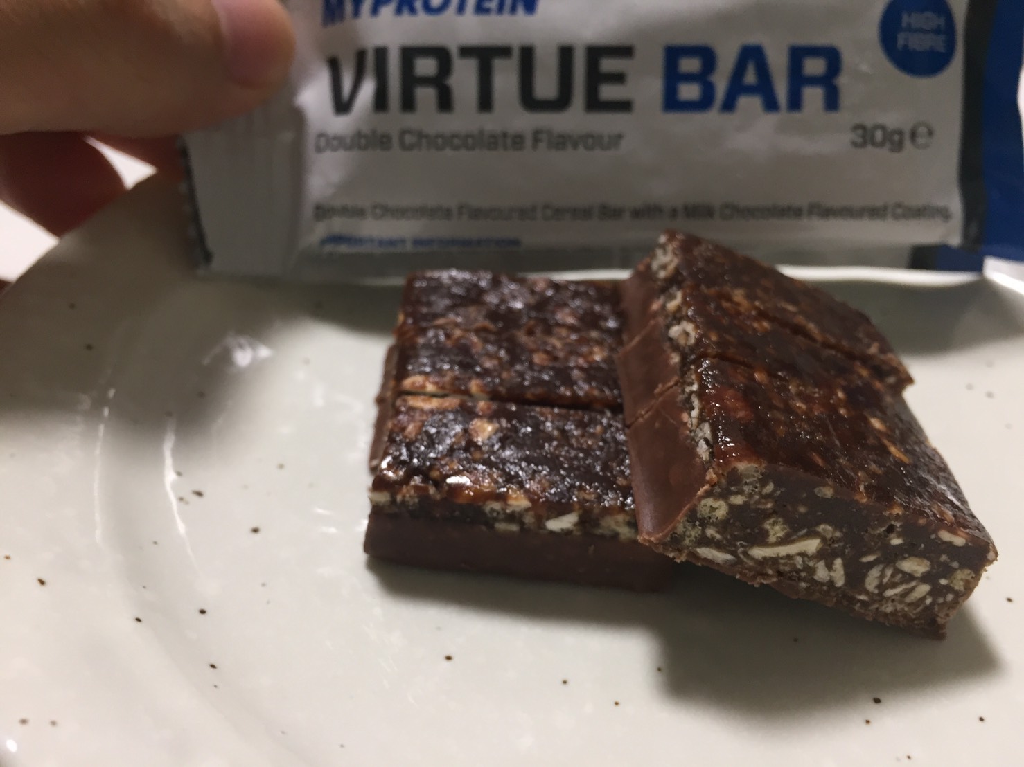 VIRTUE バーの断面の様子