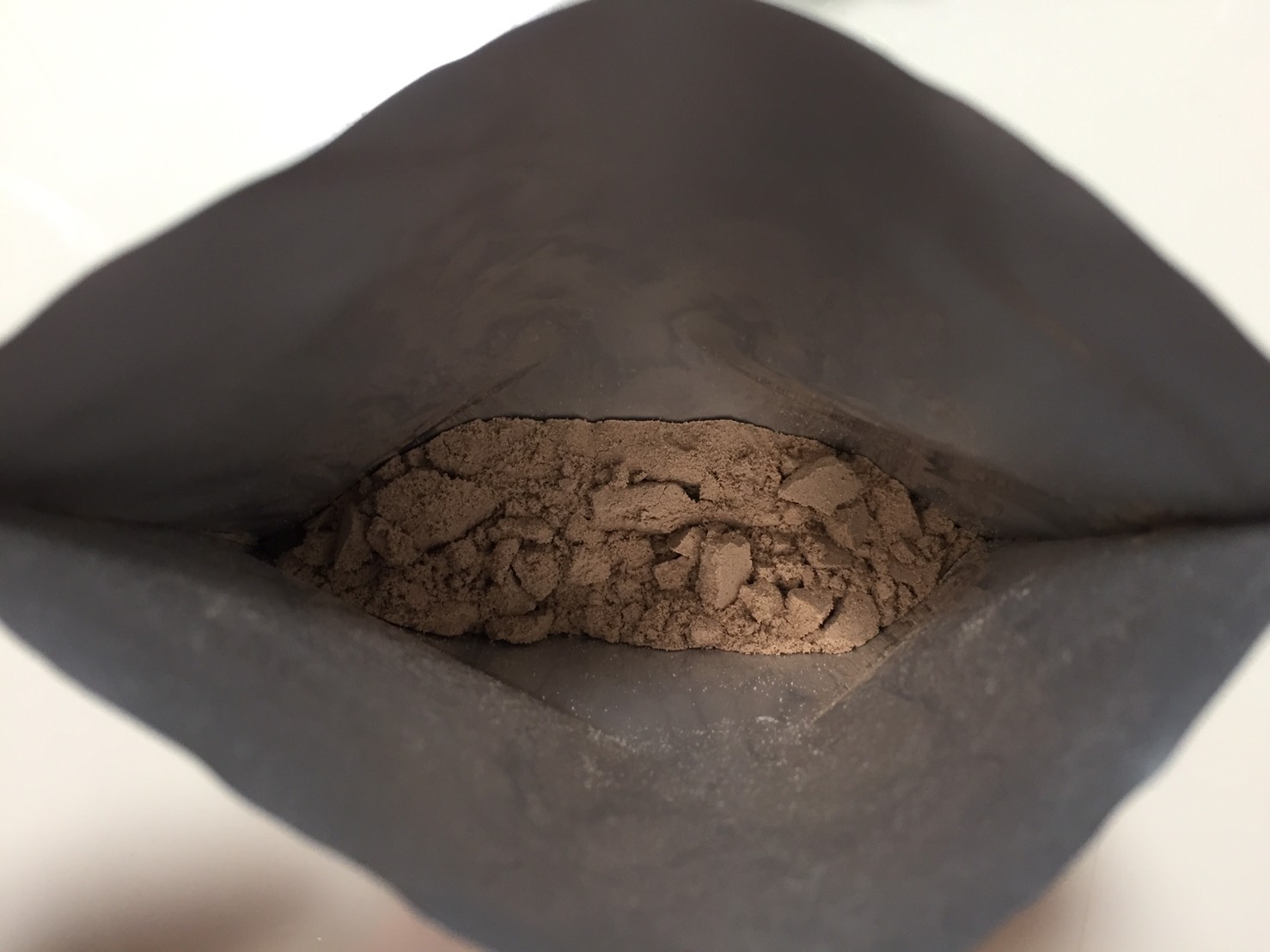 Chocolate Stevia Flavour(チョコレートステビア味)を開封した様子