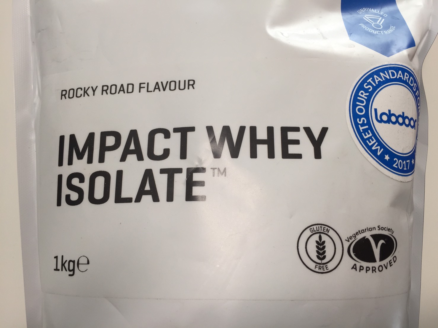 【WPI】IMPACT 分離ホエイプロテイン (アイソレート)「ROCKY ROAD FLAVOUR(ロッキーロード味)」