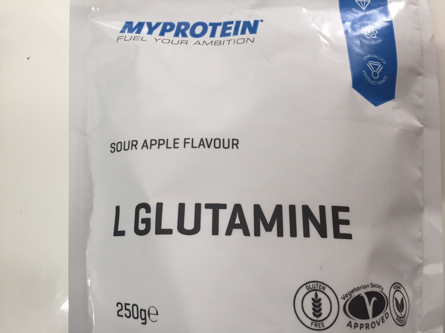 L-グルタミン「SOUR APPLE FLAVOUR(サワーアップル味)」