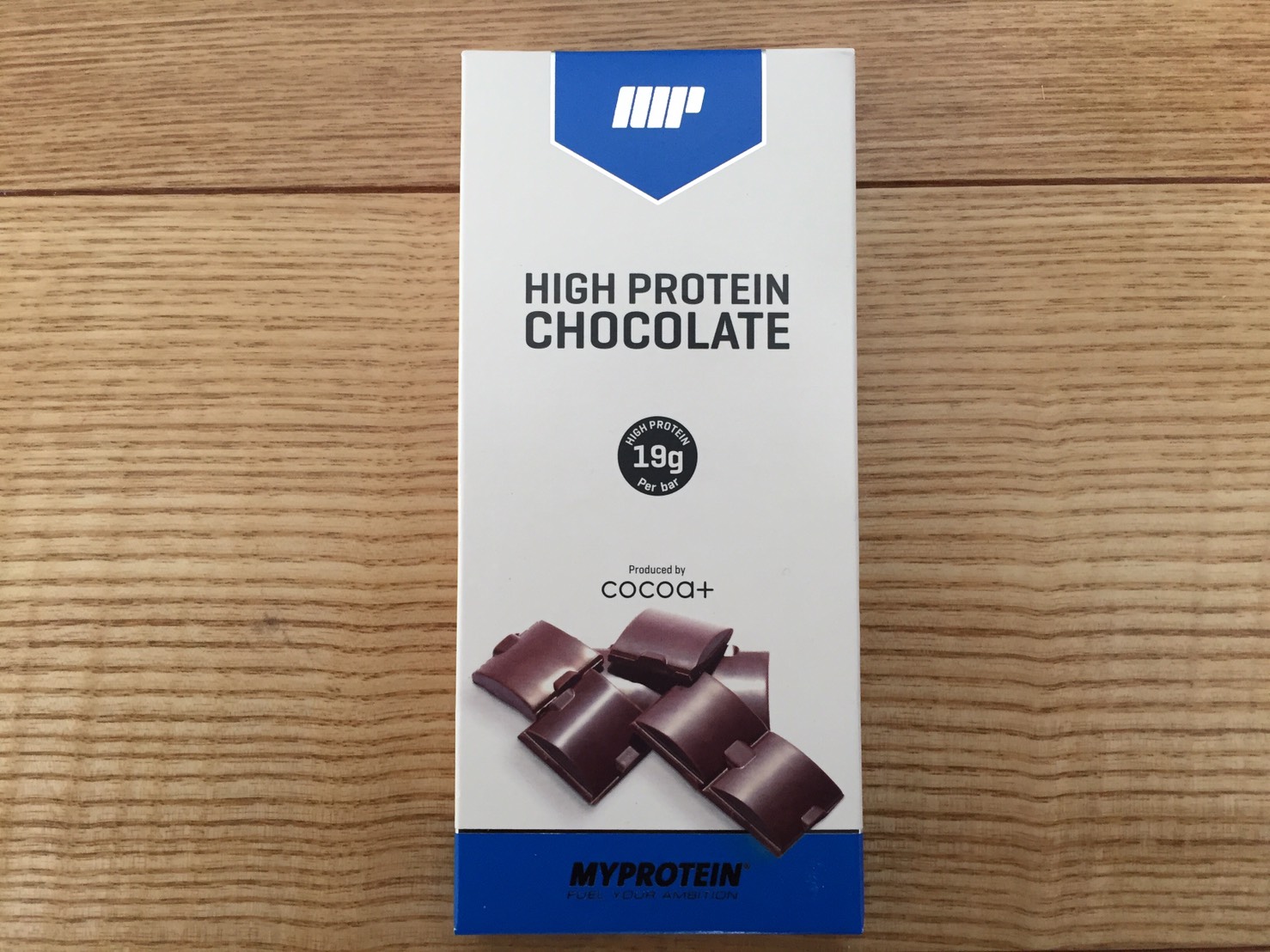 ハイプロテインチョコレートの成分表