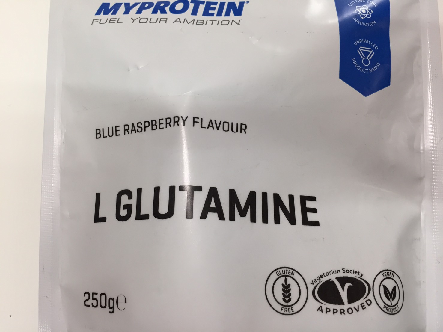 L-グルタミン「BLUE RASPBERRY FLAVOUR(ブルーラズベリー味)」