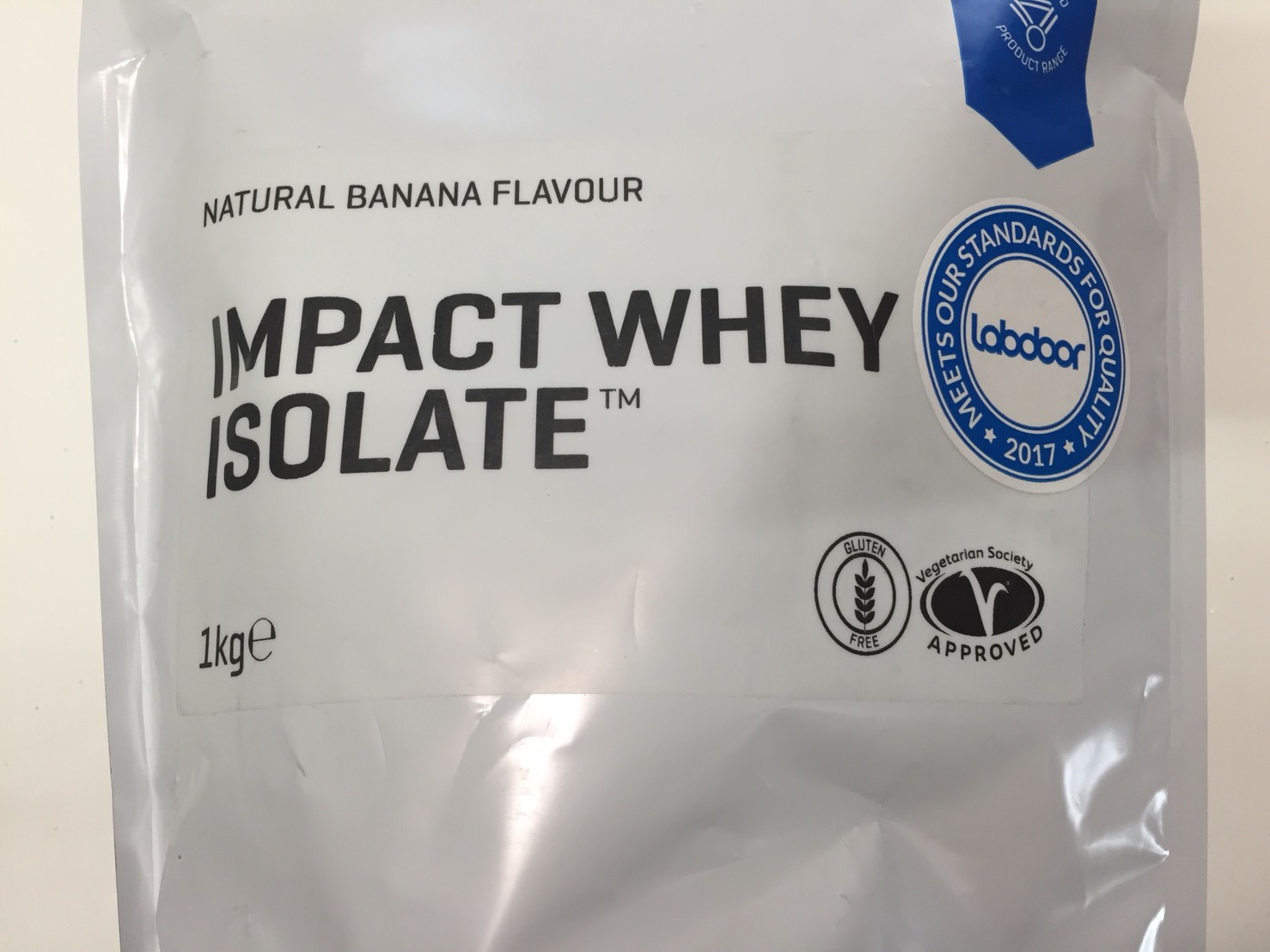 【WPI】Impactホエイアイソレート「NATURAL BANANA FLAVOUR(ナチュラルバナナ味)」