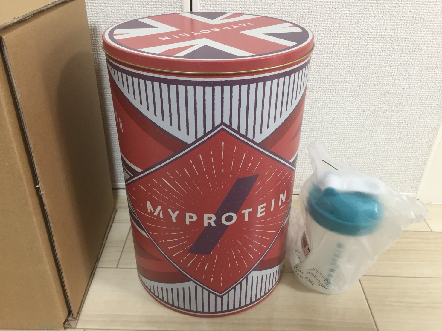 マイプロのギフト缶のサイズ