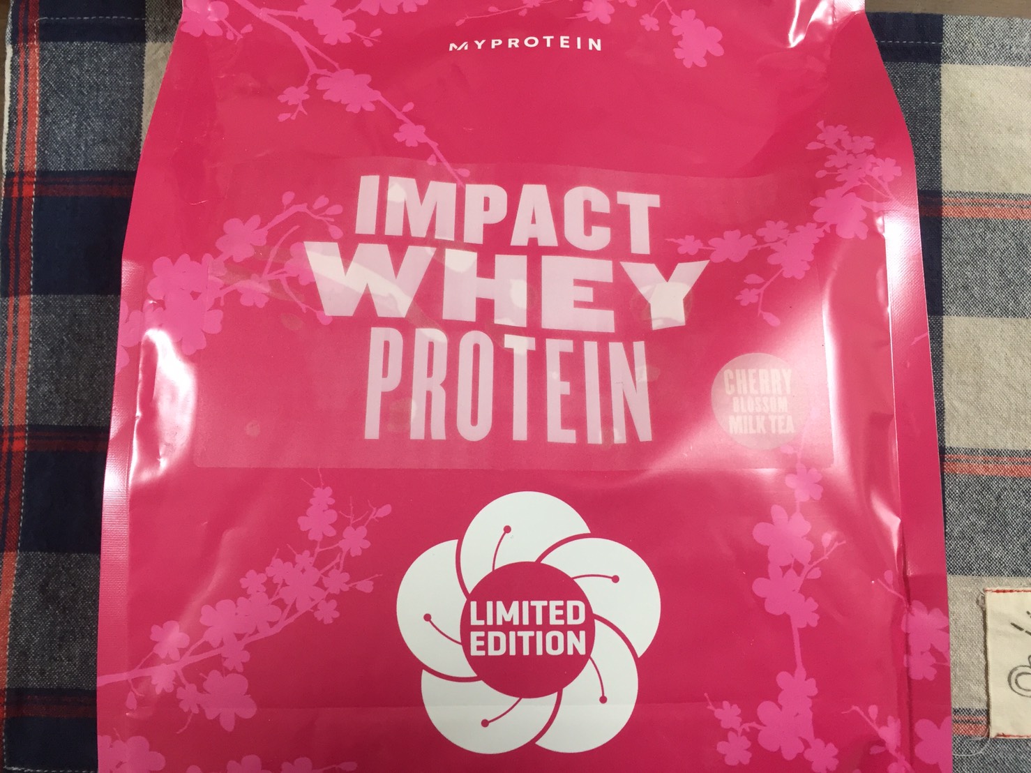 【WPC】Impactホエイプロテイン「チェリーブロッサムミルクティー味」