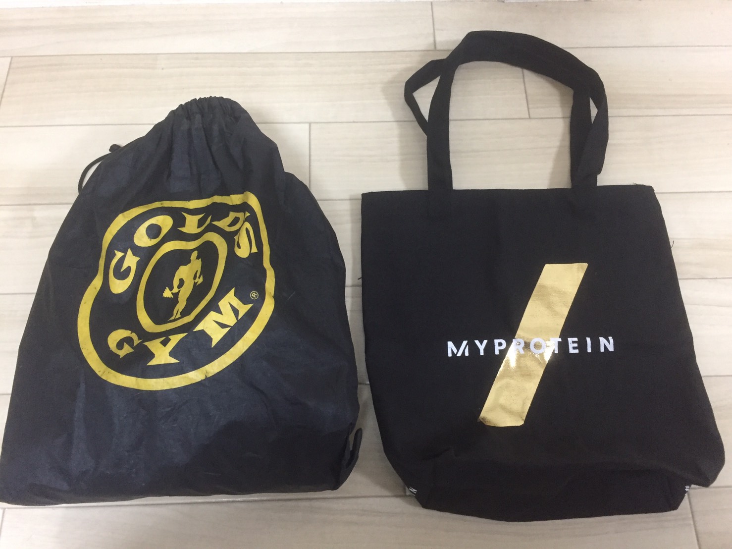 ジム内バッグの比較