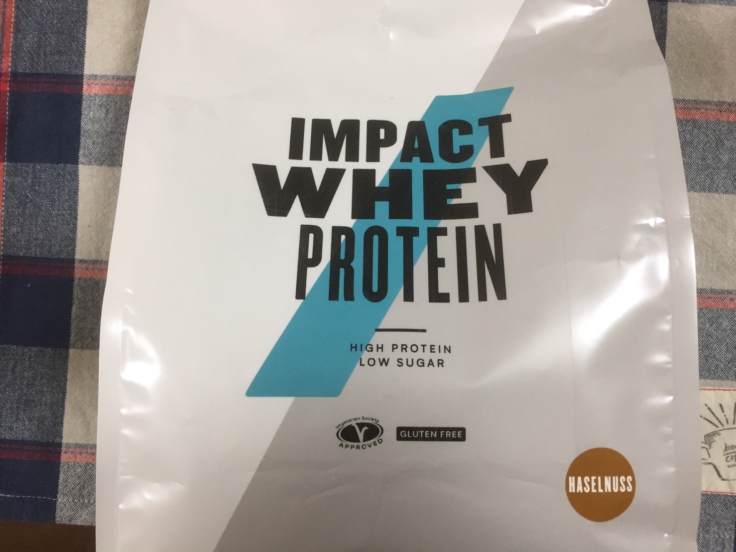 Impactホエイプロテインヘーゼルナッツ味