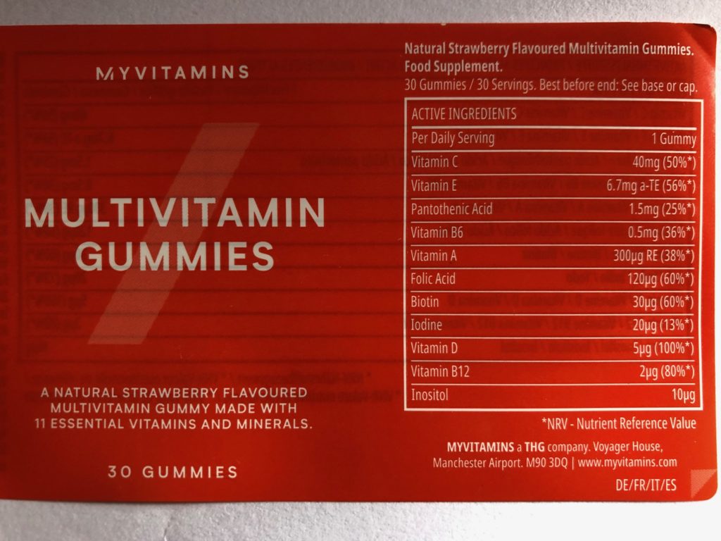 マイプロテインの「マルチビタミングミ」とiHerbの「グミキング」を比較。グミサプリでビタミン補給！ | リザルトブログ