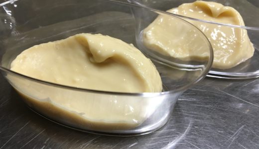 プロテインカスタードクリームのレシピ紹介。電子レンジ活用で簡単にカスタードクリームが作れる